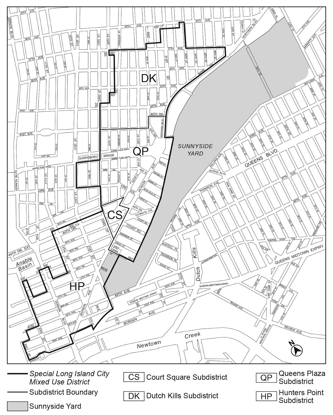 Zoning Resolutions Chapter 7: Special Long Island City Mixed Use District Appendix A.0